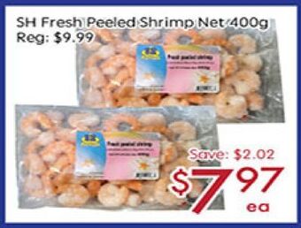 Sunny Food Mart Sh fresh peeled shrimp net offer