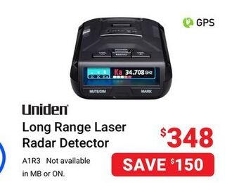 Visions Electronics Long range laser radar detector offer