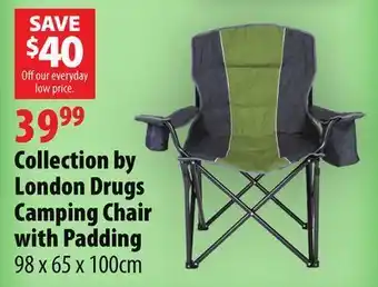 London Drugs Collection by london drugs camping chair with padding offer