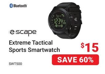 Visions Electronics Escape extreme tactical sports smartwatch offer