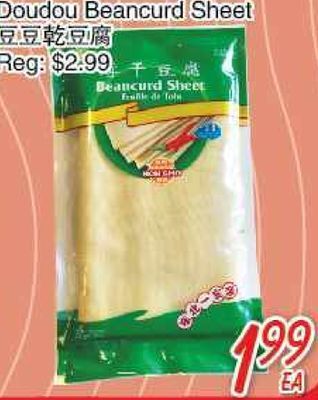 Foody Mart Doudou beancurd sheet offer