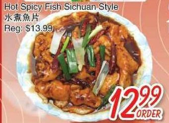 Foody Mart Hot spicy fish sichuan style offer