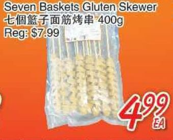 Foody Mart Seven baskets gluten skewer offer