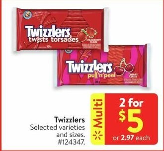 Walmart Twizzlers offer