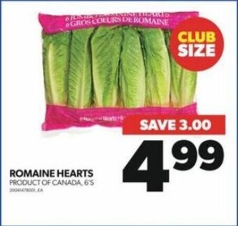 Real Canadian Superstore ROMAINE HEARTS offer