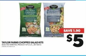 Real Canadian Superstore TAYLOR FARMS CHOPPED SALAD KITS 267-383 G offer