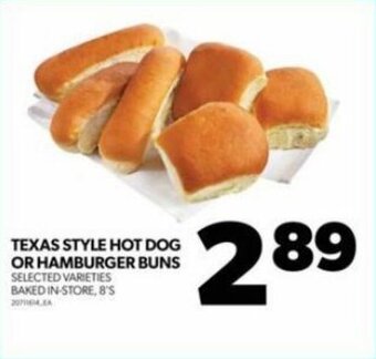 Real Canadian Superstore TEXAS STYLE HOT DOG OR HAMBURGER BUNS offer
