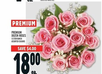 Metro PREMIUM DOZEN ROSES offer
