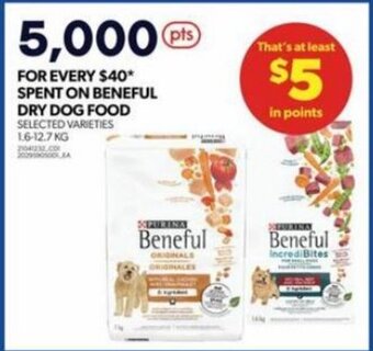 Real Canadian Superstore BENEFUL DRY DOG FOOD offer