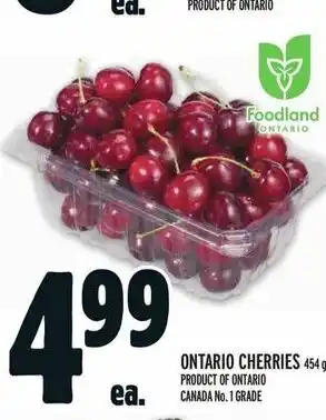 Metro ONTARIO CHERRIES 454 g offer