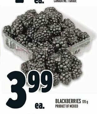 Metro BLACKBERRIES 170 g offer