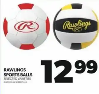 Real Canadian Superstore RAWLINGS SPORTS BALLS SELECTED VARIETIES offer