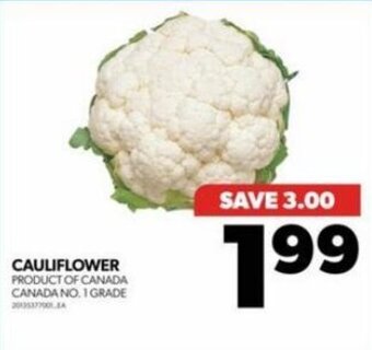 Real Canadian Superstore CAULIFLOWER offer