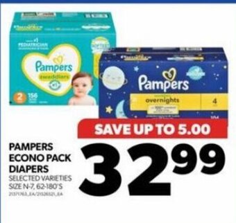 Real Canadian Superstore PAMPERS ECONO PACK DIAPERS offer