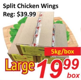 Seasons Foodmart Split chicken wings offer