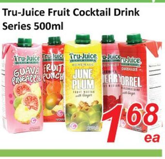Seasons Foodmart Tru-juice fruit cocktail drink series offer