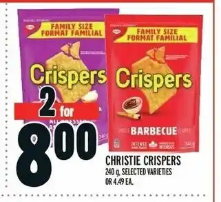 Metro CHRISTIE CRISPERS 240 g offer