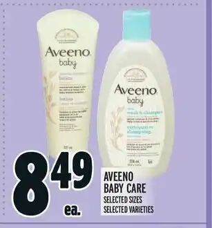 Metro AVEENO BABY CARE offer