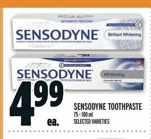 Metro SENSODYNE TOOTHPASTE offer