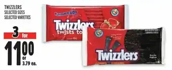 Metro TWIZZLERS SELECTED SIZES SELECTED VARIETIES offer