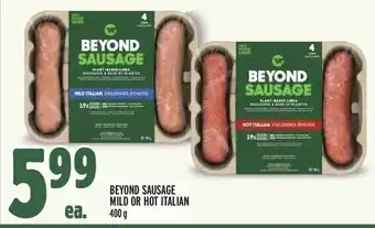 Metro BEYOND SAUSAGE MILD OR HOT ITALIAN 400 g offer