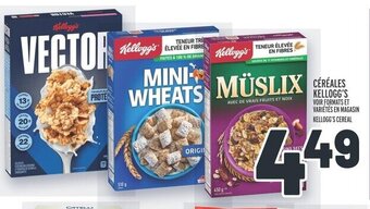 Metro KELLOGG'S CÉRÉALES offer