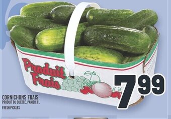 Metro CORNICHONS FRAIS offer