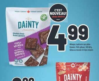 Metro DAINTY offer