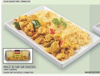 Metro POULET AU CARI SUR COUSCOUS offer