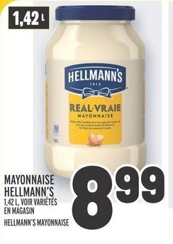Metro MAYONNAISE HELLMANN'S offer