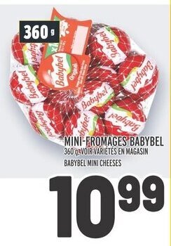 Metro MINI-FROMAGES BABYBEL offer