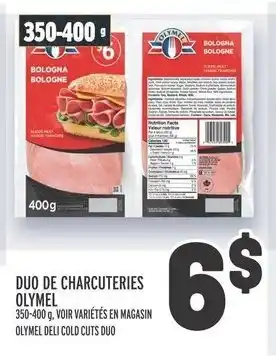 Metro DUO DE CHARCUTERIES OLYMEL offer