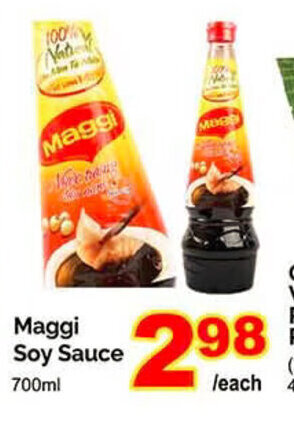 T&T Supermarket Maggi Soy Sauce 700ml offer
