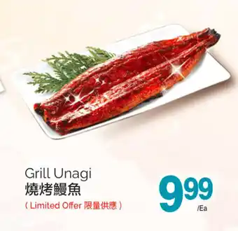 T&T Supermarket Grill Unagi offer