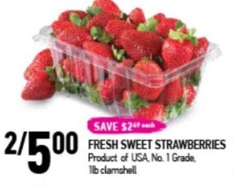 Coppa's Fresh Market FRESH SWEET STRAWBERRIES offer