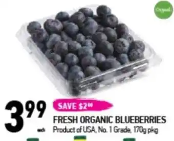Coppa's Fresh Market FRESH ORGANIC BLUEBERRIES offer
