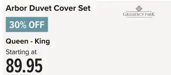Linen Chest Arbor duvet cover set offer