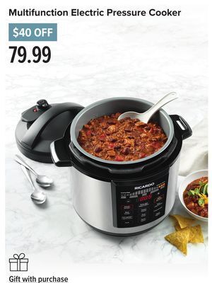 Linen Chest Multifunction electric pressure cooker offer