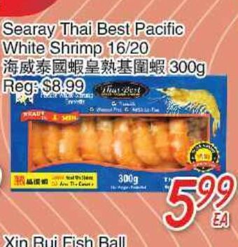 Foody Mart Searay thai best pacific white shrimp 16/20 offer