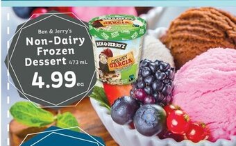 IGA Ben & Jerry's Non-Dairy Frozen Dessert 473 mL offer