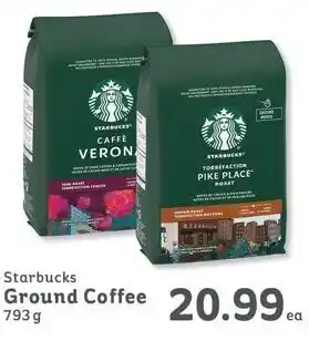 IGA Starbucks Ground Coffee 793g offer