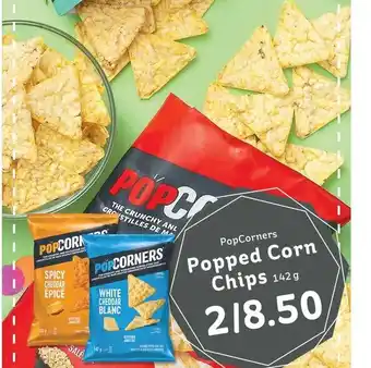 IGA PopCorners Popped Corn Chips 142 g offer