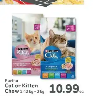 IGA Purina Cat or Kitten Chow offer