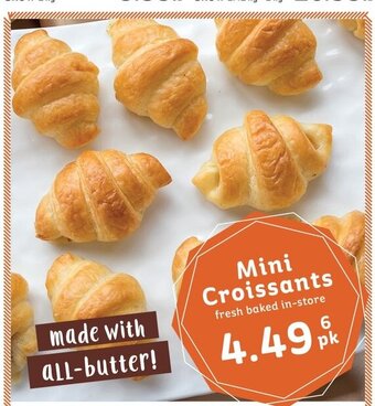 IGA Mini Croissants offer
