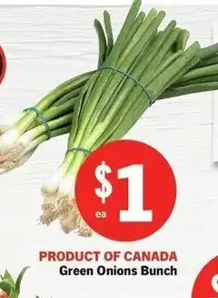IGA Green Onions Bunch offer