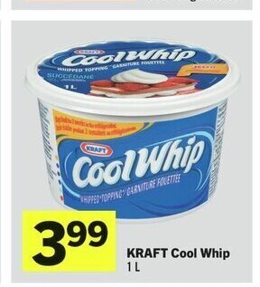 IGA KRAFT Cool Whip 1L offer