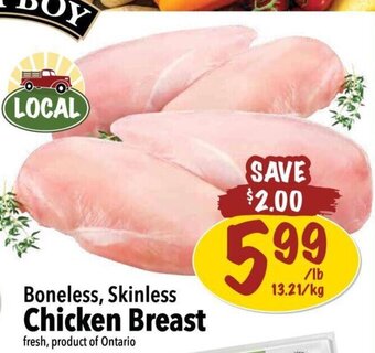Farm Boy Boneless, Skinless Chicken Breast offer