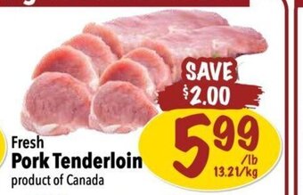 Farm Boy Fresh Pork Tenderloin offer