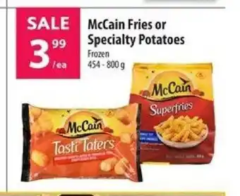 Co-op McCain Fries or Specialty Potatoes Frozen 454-800 g offer