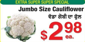Fruiticana Jumbo Size Cauliflower offer